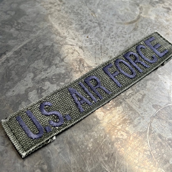 U.S. AIR FORCE embroidered tape patch - Vintage - Picture 3 of 10